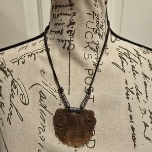Lucky Brand Brown Pendant Necklace